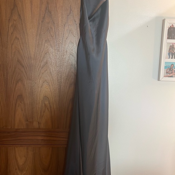 SATIN EFFECT SLIP DRESS - Picture 4 of 4